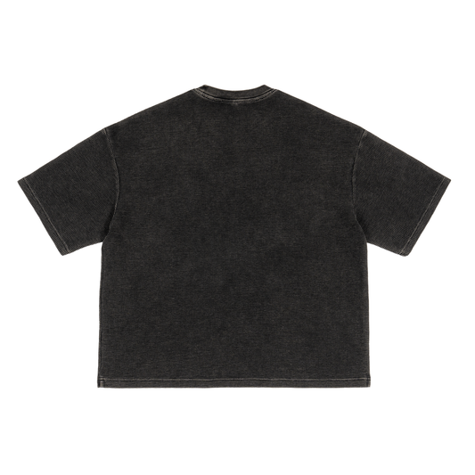 Waffle Washed Boxy Tee