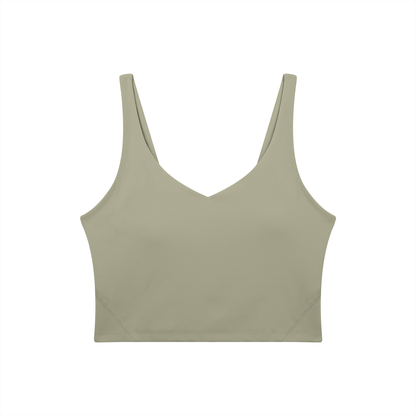 Women's V-Neck Crop Tank
