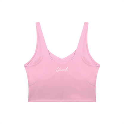 Women's V-Neck Crop Tank