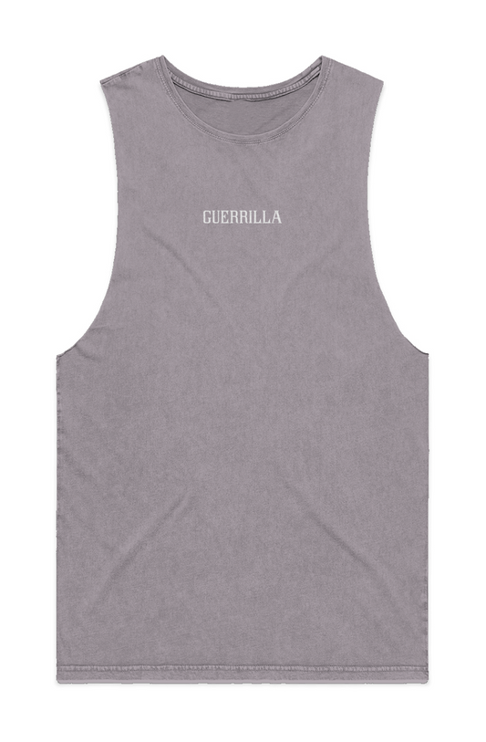 MENS STONE WASH BARNARD TANK