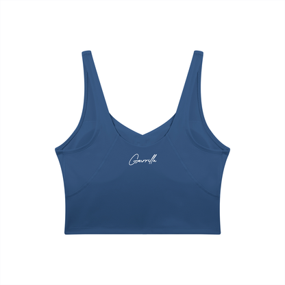 Women's V-Neck Crop Tank