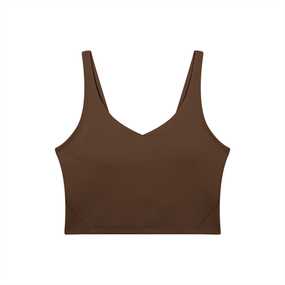 Women's V-Neck Crop Tank