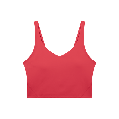 Women's V-Neck Crop Tank