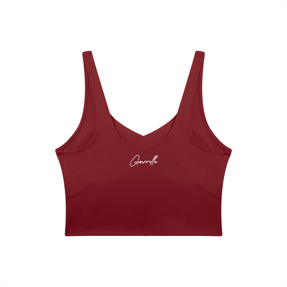 Women's V-Neck Crop Tank