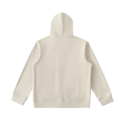 High Neck  Zip-Up Hoodie
