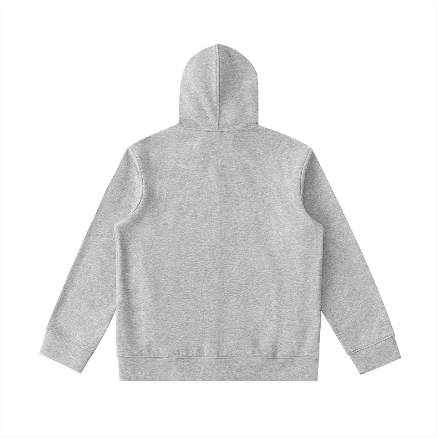 High Neck  Zip-Up Hoodie