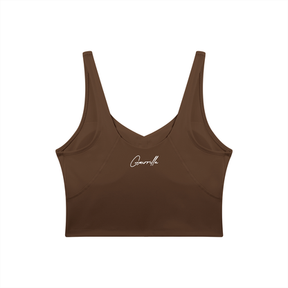 Women's V-Neck Crop Tank