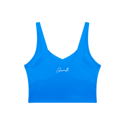 Women's V-Neck Crop Tank