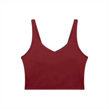 Women's V-Neck Crop Tank