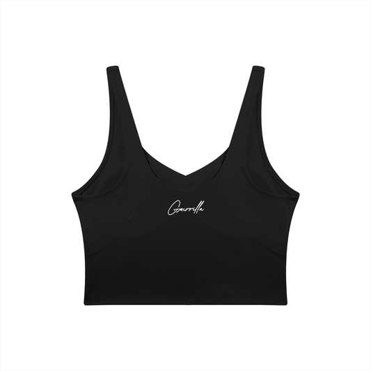 Women's V-Neck Crop Tank